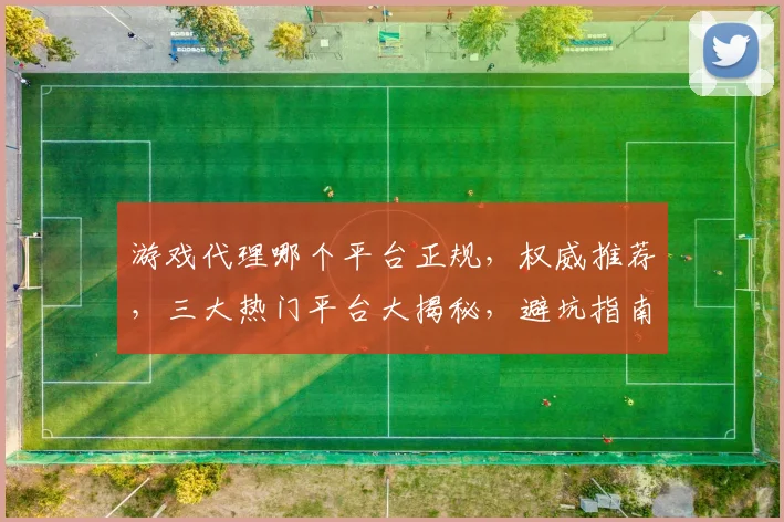 游戏代理哪个平台正规，权威推荐，三大热门平台大揭秘，避坑指南